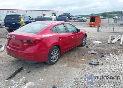 2015 Mazda Mazda3 I Sport from USA, damaged, VIN 3MZBM1U75FM157861